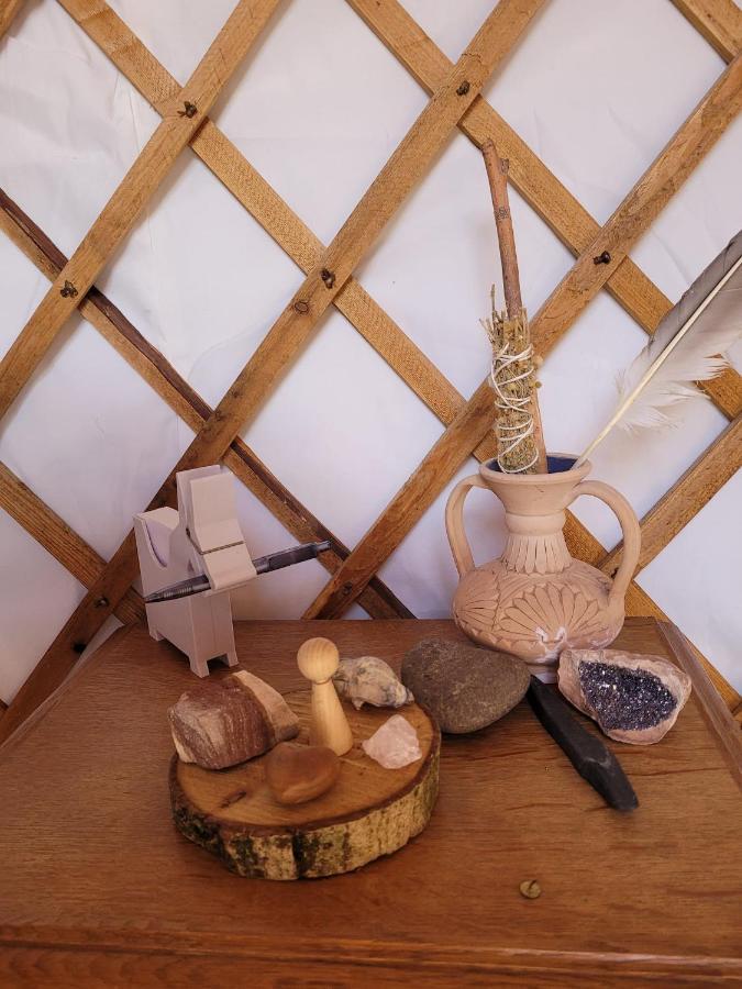 Готель Slapen Tussen De Ezels In De Yurt Арсгот Екстер'єр фото